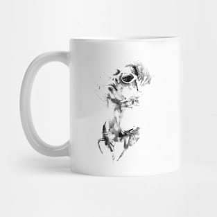 Woman Glass Mug